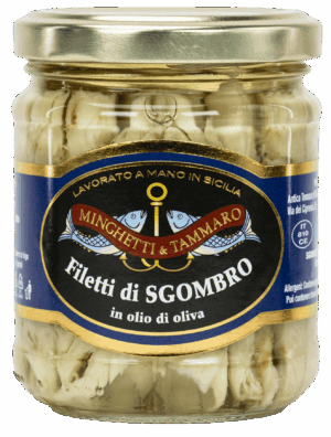 Filetti di sgombro in olio d'oliva 200 g