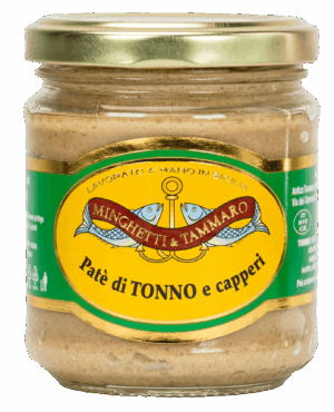 Paté di tonno e capperi in olio d'oliva - 180 g