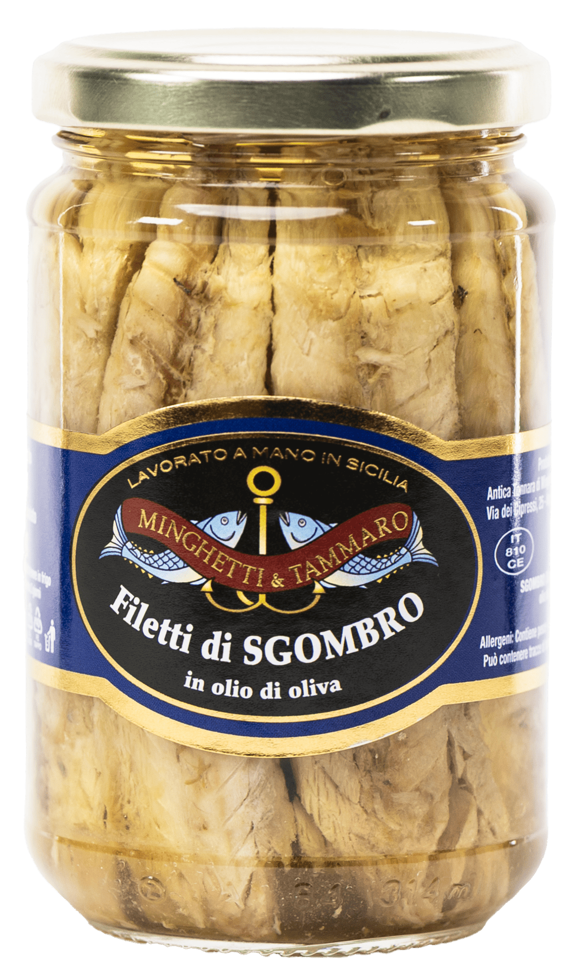 Filetti di sgombro in olio d'oliva 2,45 kg